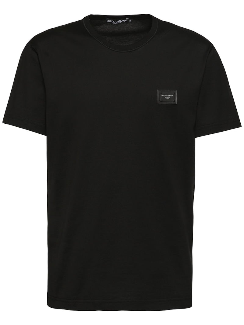 T-SHIRT DOLCE&GABBANA CON TARGHETTA