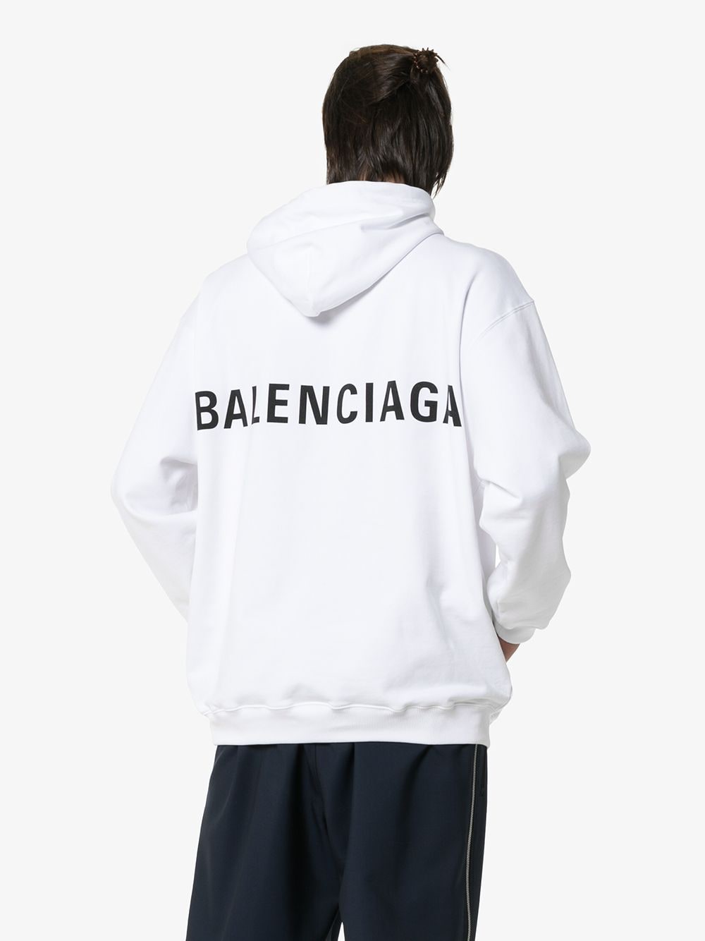 FELPA BALENCIAGA WHITE CLASSIC