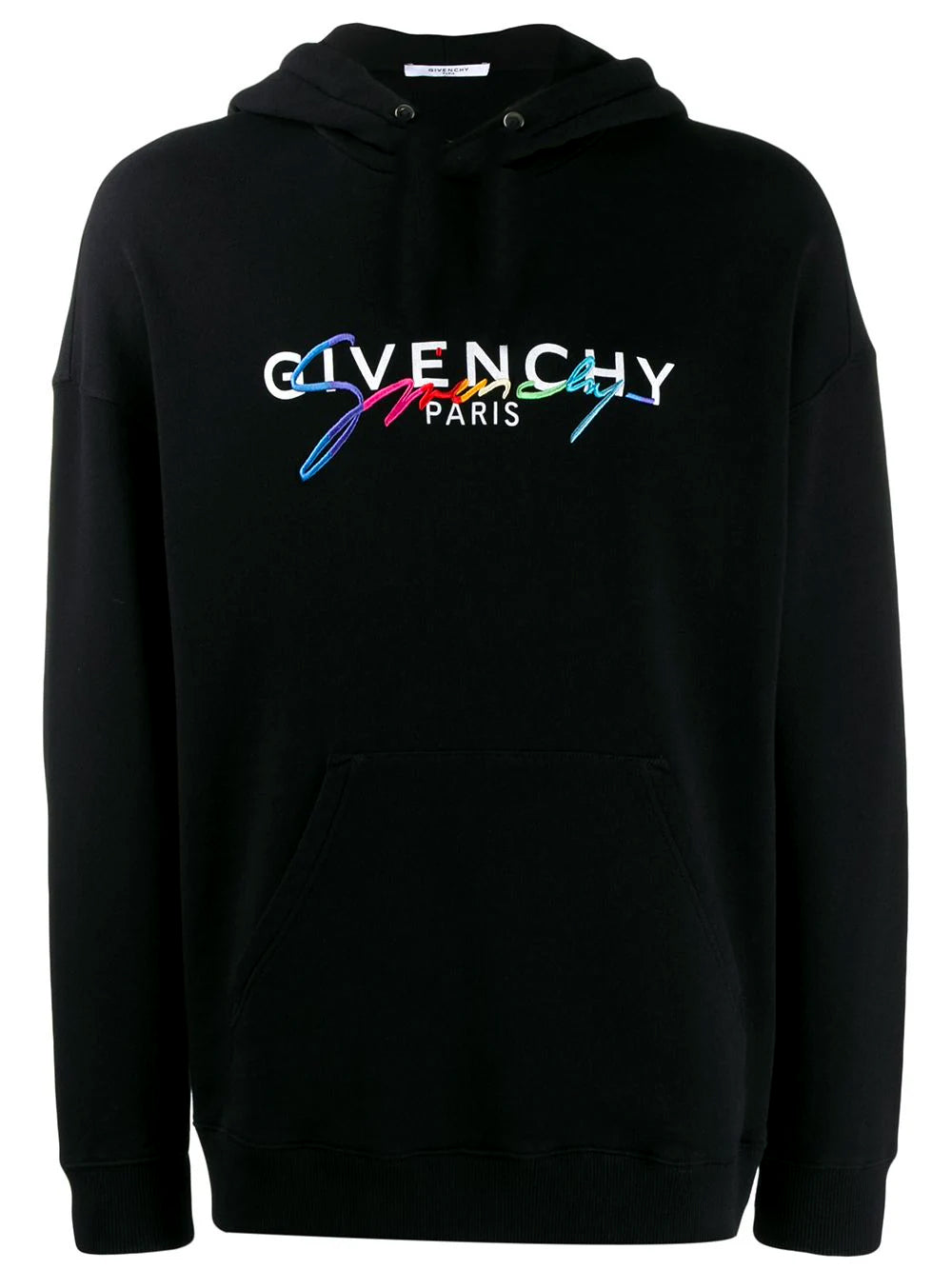 Felpa Givenchy Paris Con ricamo multicolore