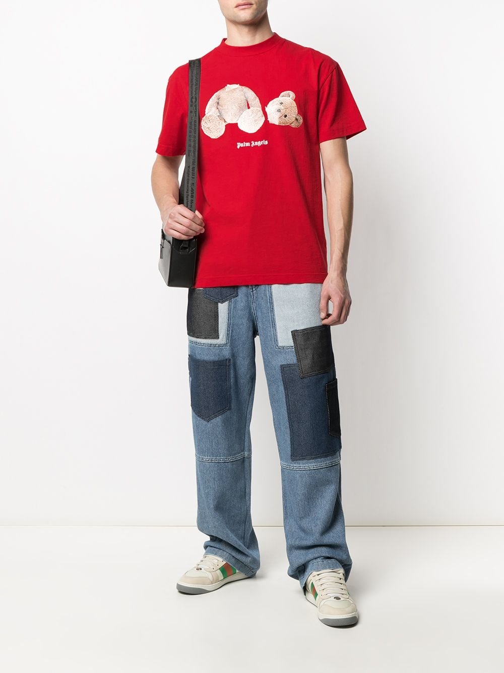 SHIRT PALM ANGELS BEAR RED