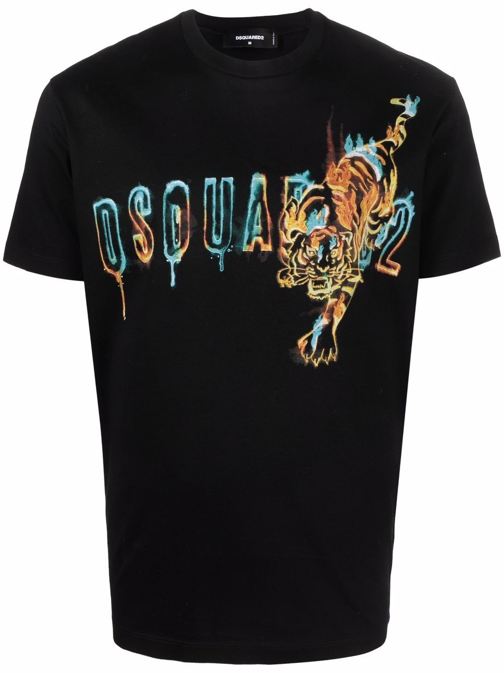 T-SHIRT DSQUARED2 TIGER SS22