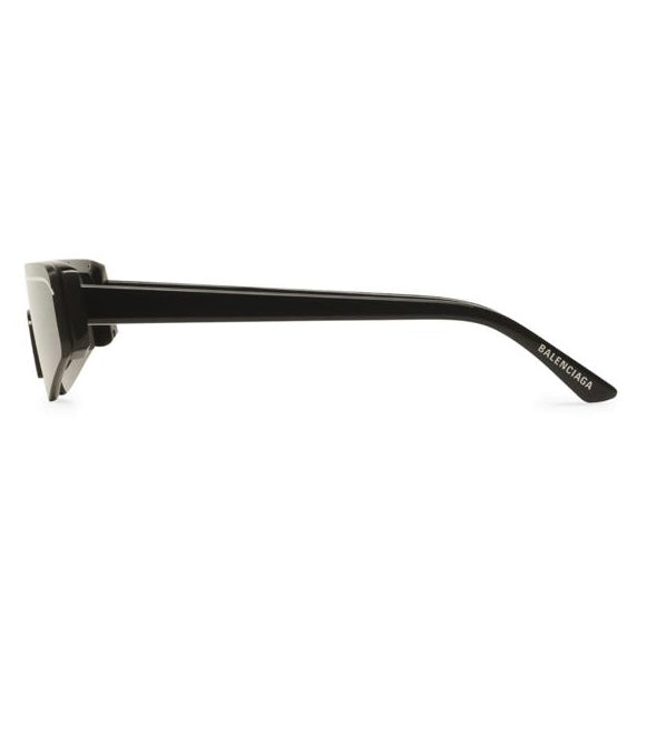occhiali balenciaga da sole sky rectangle in nero