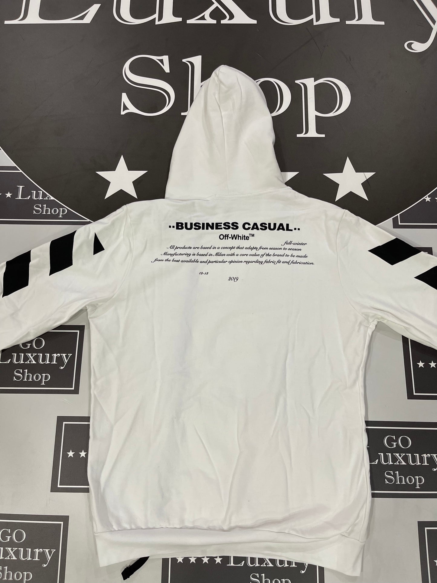 Felpa off-white