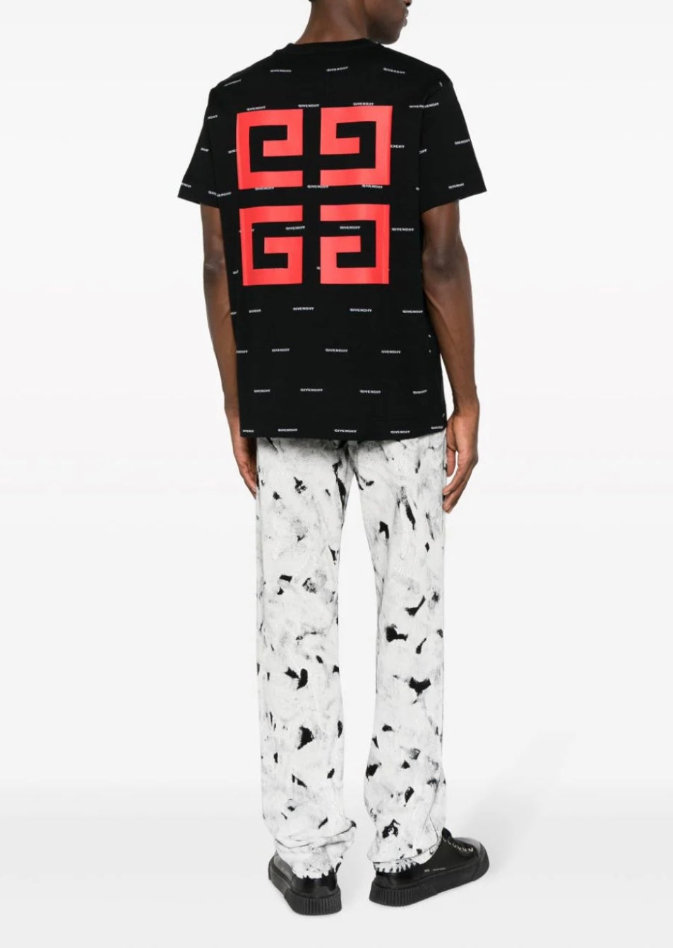 T shirt givenchy con stampa LOGHI