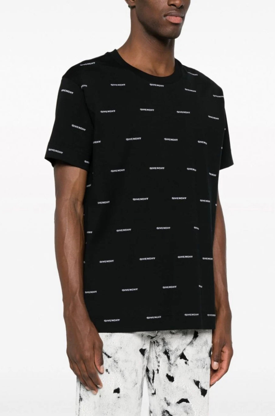 T shirt givenchy con stampa LOGHI