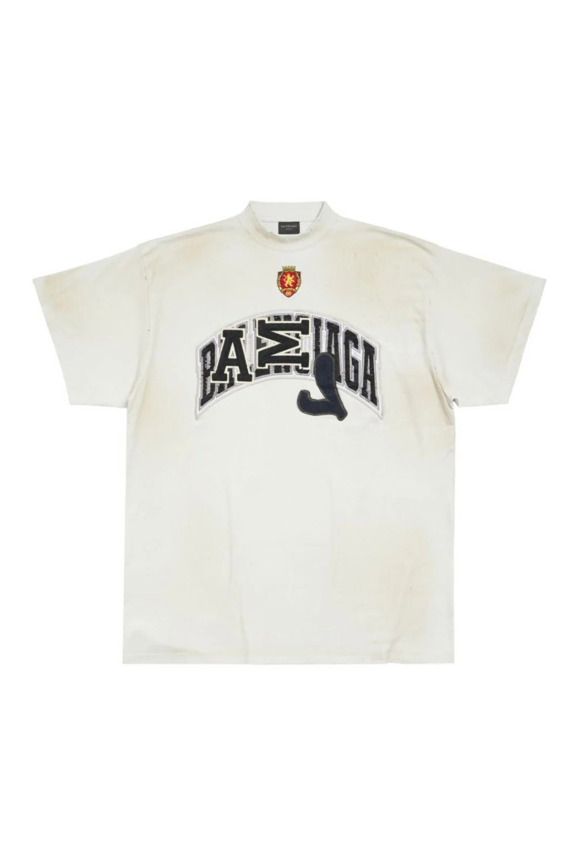 T-SHIRT balenciaga skater con applicazione logo
