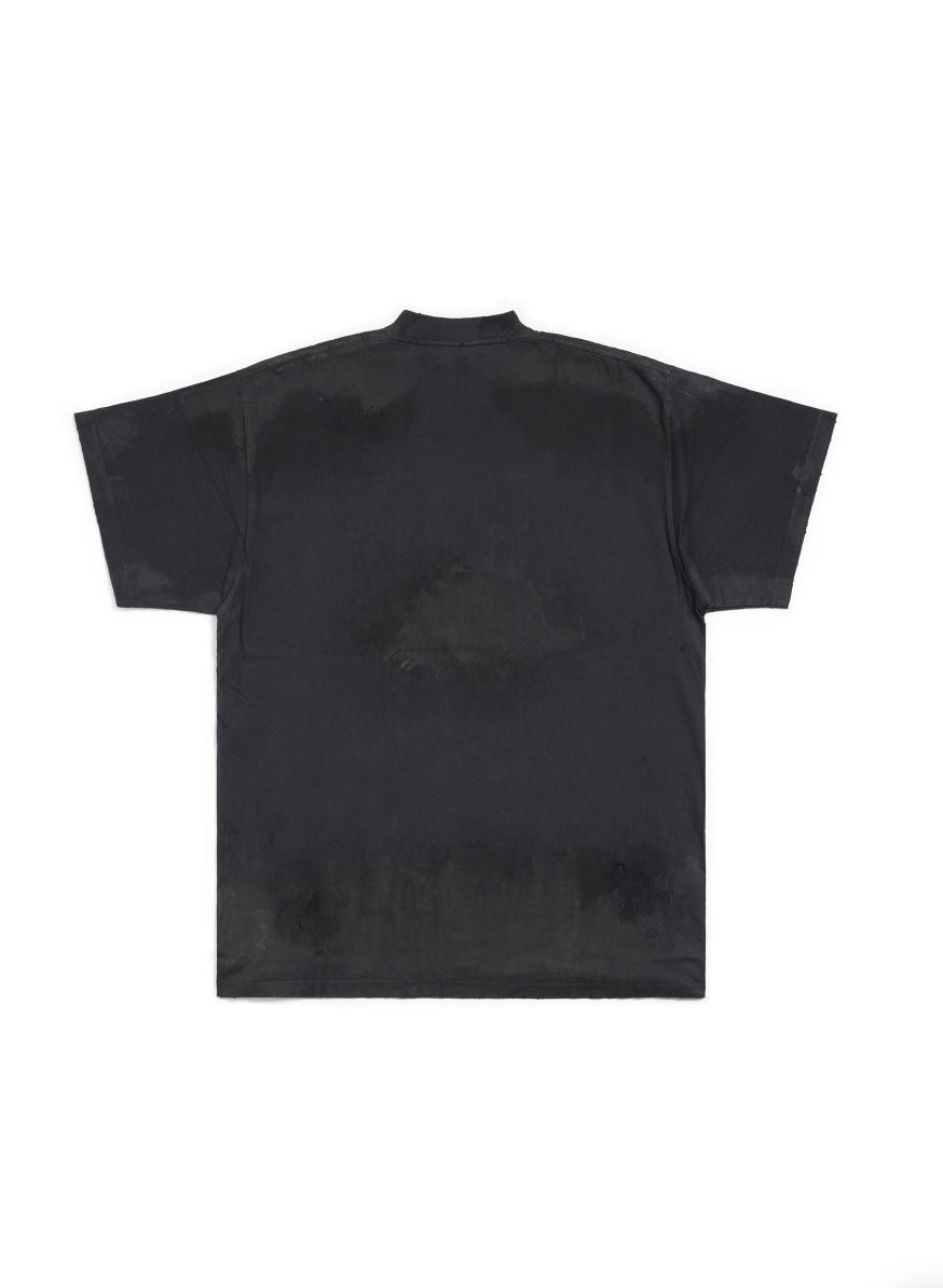 T-SHIRT balenciaga skater con applicazione logo