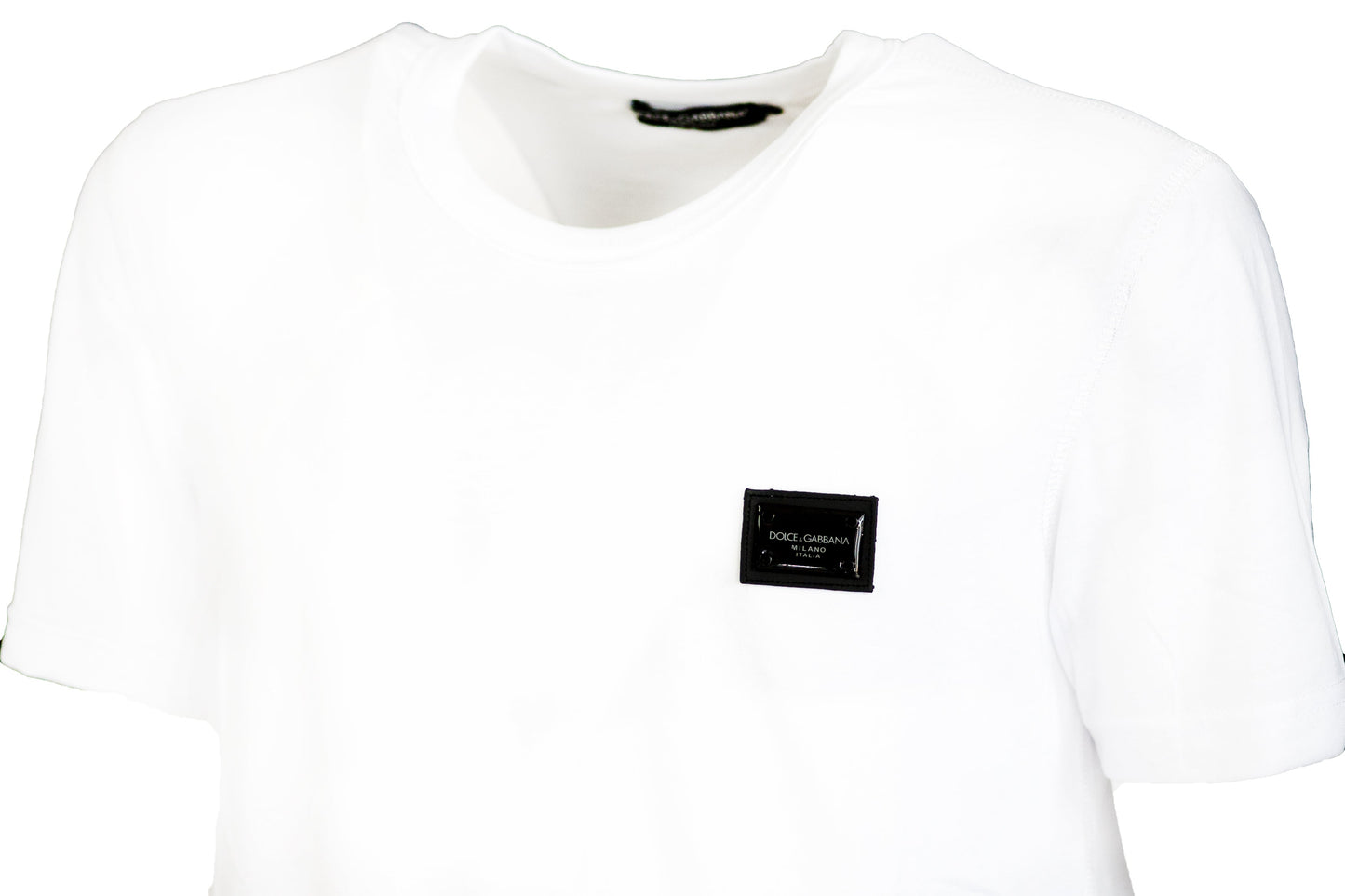 t-shirt DOLCE&GABBANA con targhetta