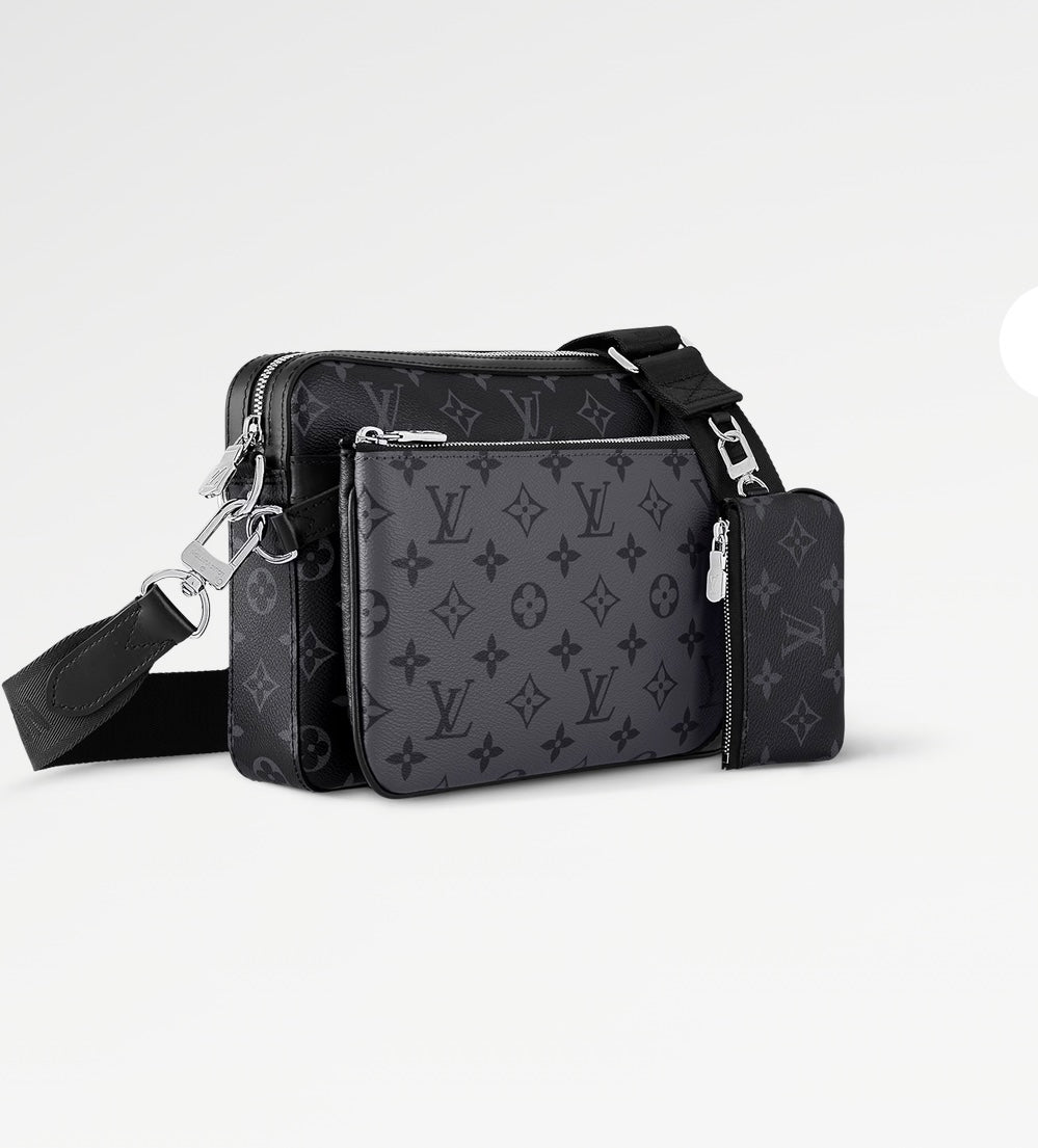 BORSELLO POCHETTE LOUIS VUITTON TRIS