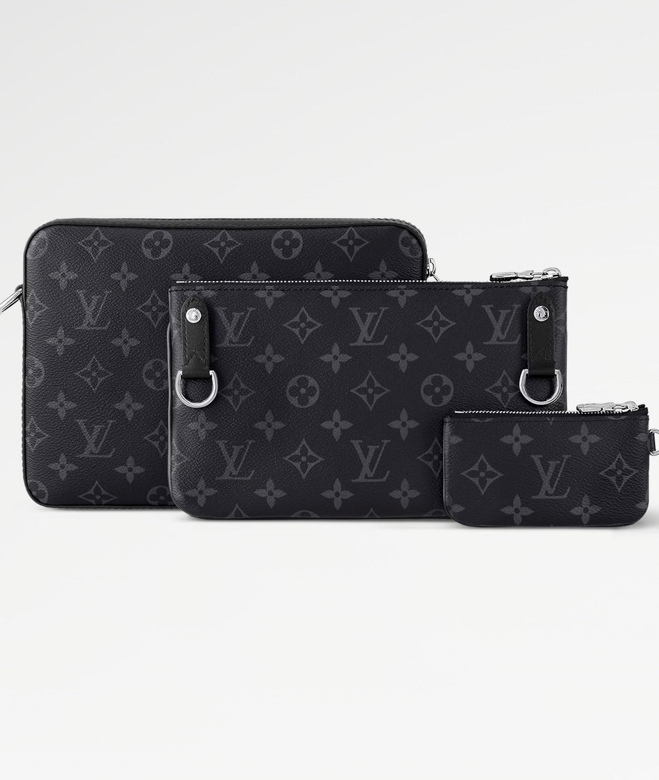 BORSELLO POCHETTE LOUIS VUITTON TRIS