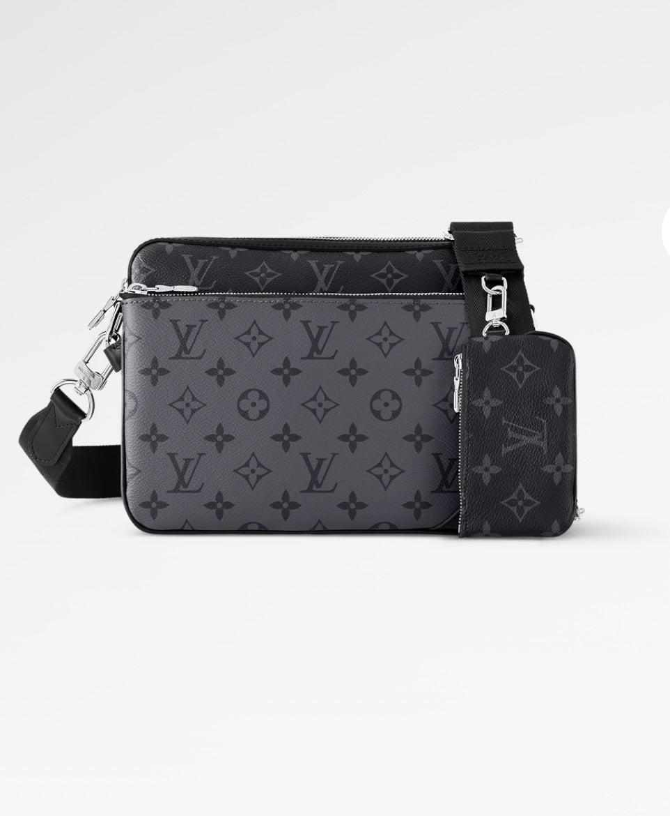 BORSELLO POCHETTE LOUIS VUITTON TRIS