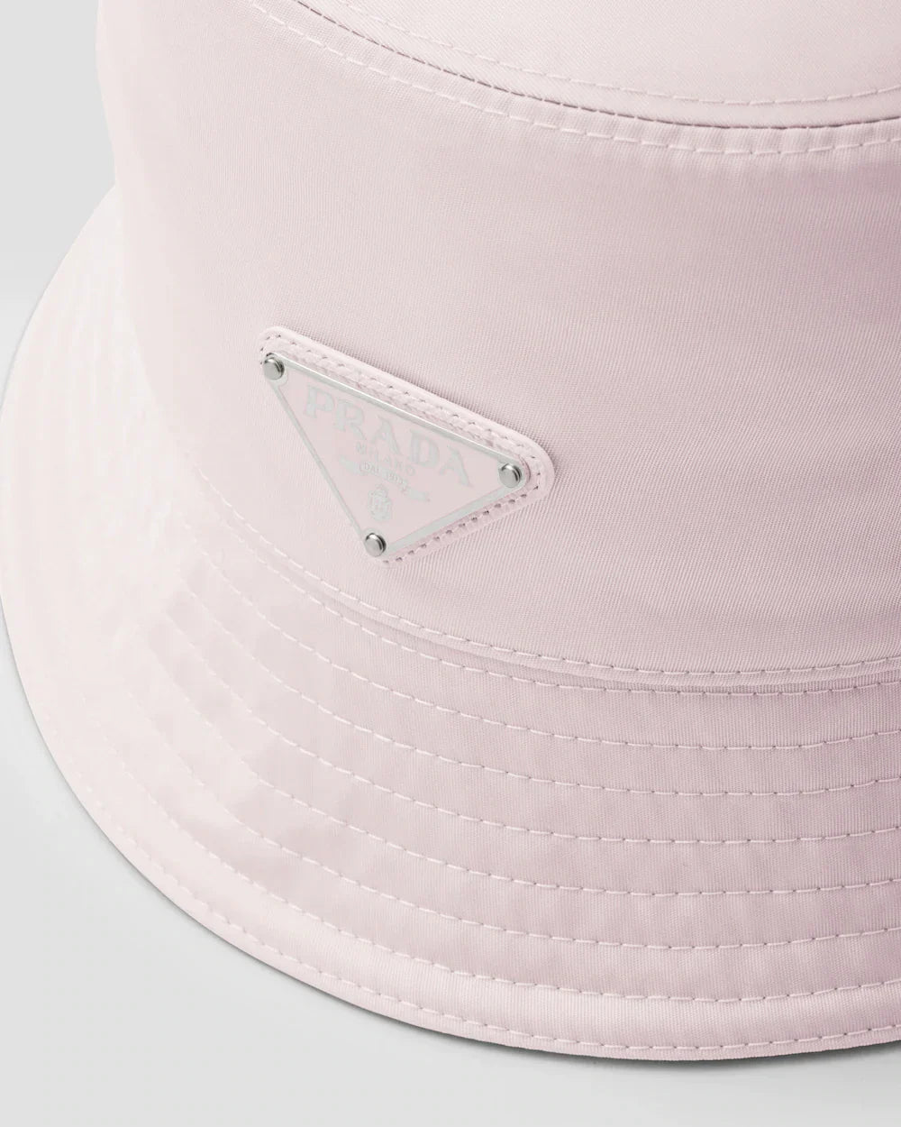 Prada Re-Nylon logo bucket hat