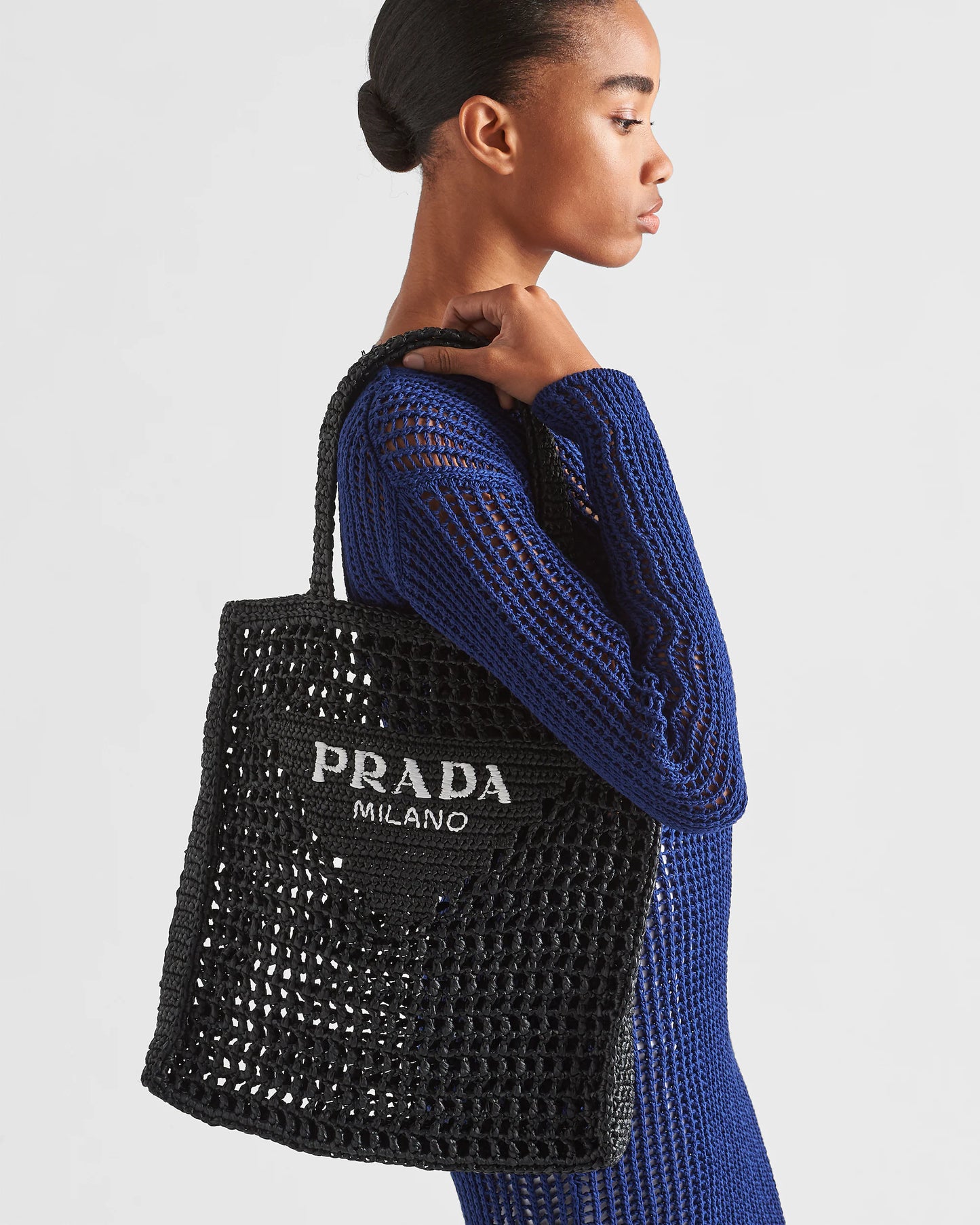 Prada Borsa tote con logo
