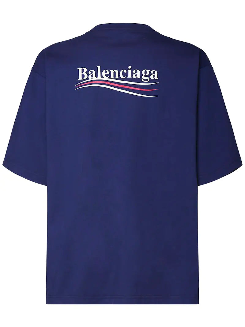 T-SHIRT BALENCIAGA BLUE