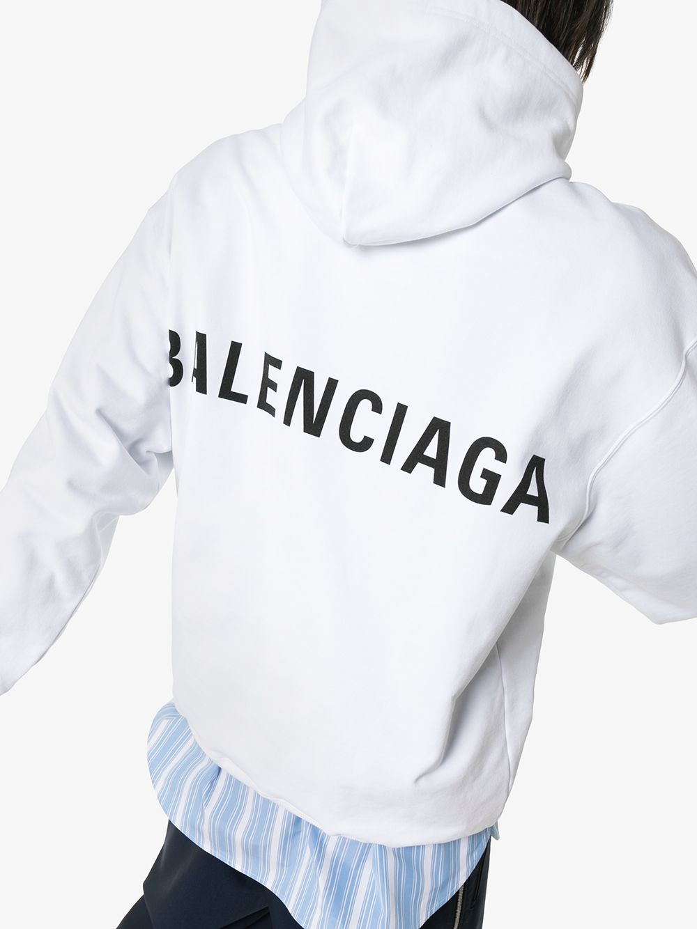 FELPA BALENCIAGA WHITE CLASSIC
