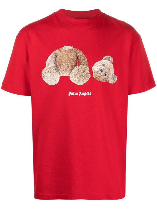 SHIRT PALM ANGELS BEAR RED