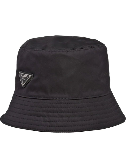 Cappello Prada Re-Nylon logo bucket hat