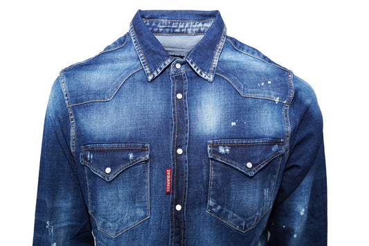 CAMICIA DENIM  DSQUARED2