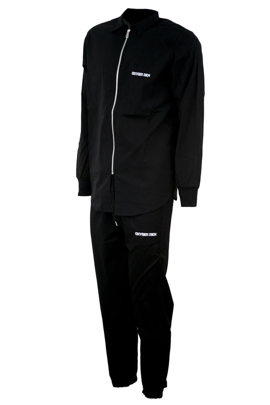 COMPLETO CAMICIA CON ZIP / PANTALONE OXYGEN RICH