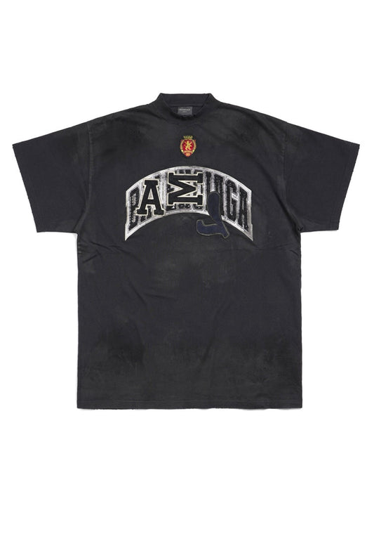 T-SHIRT  balenciaga skater con applicazione logo