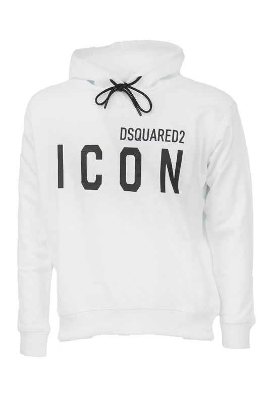 FELPA DSQUARED2 ICON CON CAPPUCCIO