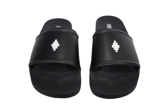 MARCELLO BURLON CIABATTA CROSS SLIDERS